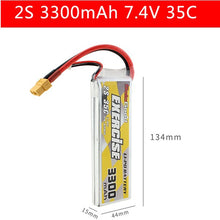 Lipo 2S Battery 7.4V 1200mAh 1500mAh 1800mAh 2200mAh 25C 2600mAh 3000mAh 4200mAh 5200mAh 35C Lipo Battery with XT60 Plug