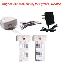 Original SYMA X8SW X8SC X8 Pro Battery Ultra-high Capacity 7.4V 2000mAh Battery RC Drone Helicopter Syma X8sw X8SC series parts