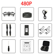 Drone 1080P HD WiFi transmission fpv drone height keeps one-button return Quadcopter RC helicopter VS gd89 drone camera dron
