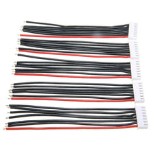 5Pcs/set 2S 3S 4S 5S 6S LiPo Battery Balance Charger Silicone Cable Wire JST-XH Connector Balancer Cable