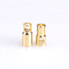 10pcs 2.0mm 3.5mm 4.0mm 5.0mm 5.5mm 6.0mm 6.5mm 8.0mm Banana Gold Bullet Connector Plug For Battery Connector Motor ESC RC Parts
