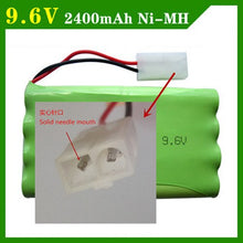 9.6V 2400mAh Remote Control Toys Electric toy security facilities electric toy AA battery 9.6 v battery group SM/T/JST Plug
