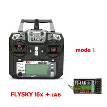FLYSKY FS-i6X FS i6X 10CH 2.4GHz AFHDS 2A RC Transmitter With X6B iA6B A8S iA10B iA6 Receiver for RC FPV Racing Drone Retailbox