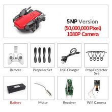 D2 LF606 D9 Foldable Mini Drone With RC Quadrocopter With Camera HD Quad-Counter With High Hold RC Helicopter Kid's Toys