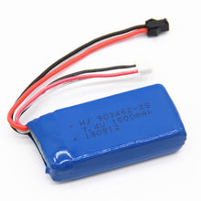 7.4V 1500mAh Lipo battery With USB Charger For FT009 RC Boat 12428 battery Lipo 2S 7.4 V 1500 mah 903462 2S JST SM T PLUG