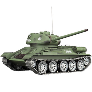 1:16 Soviet T-34 Medium Tank 2.4G Remote Control Model Military Tank With Sound Smoke Shooting Effect 3 Version Edition
