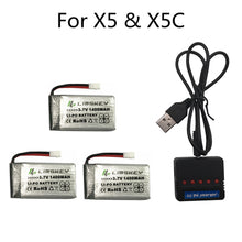 Second version Limskey 1400mAh 3.7V LiPo Battery for SYMA X5SC X5SW X5HW X5HC X5UW battery with Charger RC Drone 3.7 V 1400 mah