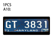 1Pcs RC Custom License Plate Metal Frame Strength Waterproof for 1:10 Tamiya CC01 Axial Scx10 Traxxas Trx-4 Trx4 Crawler Car