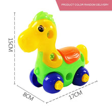 Plastic building blocks puzzle removable toy model building kits DIY screw nut models for assembly toys for children