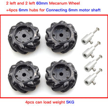 Moebius 60/80/96mm High Hardness Plastic Mecanum Wheel Omni-directional Smart Robot Car with 6mm hubs for Arduino DIY STEM Toy