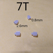 4pcs Small Motor Gears 6T 7T 8T 9T 10T 11T 12T Teeth For 0.8MM 1mm Shaft R/C Helicopter Mini Quadcopter Accessories Spare Parts