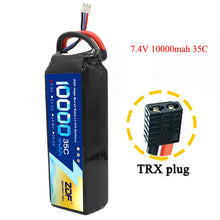 ZDF RC Car Lipo Battery 2S 3S 7.4V / 11.1V 10000mah 35C Max 70C XT90 / XT60/ T Plug For Rc Airplane Traxxas Car RC Truck