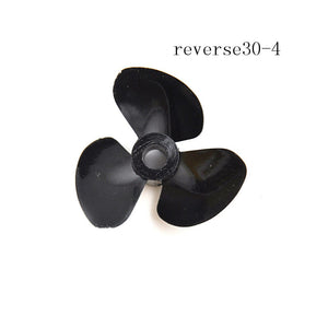 1PCS RC Boat Three Blades Paddle Nylon Boat Propeller Positive & Reverse Screw RC Boat Propeller 12 SIZE