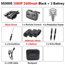 SG900-S SG900S GPS Foldable Profissional Drone with Camera 1080P HD Selfie WiFi FPV Wide Angle RC Quadcopter Helicopter Toys F11