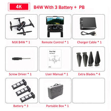 MJX Bugs 4W B4W Brushless RC Drone with Camera 4K 5G WIFI FPV GPS Ultrasonic Optical Flow Positioning Drone Foldable Quadcopter