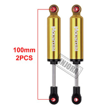 INJORA RC Car 2Pcs Built-in Spring 90/100/110/120mm Shock Absorber Damper For 1/10 RC Crawler Axial SCX10 90046 TRX-4 MST Redcat