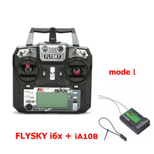 FLYSKY FS-i6X FS i6X 10CH 2.4GHz AFHDS 2A RC Transmitter With X6B iA6B A8S iA10B iA6 Receiver for RC FPV Racing Drone Retailbox