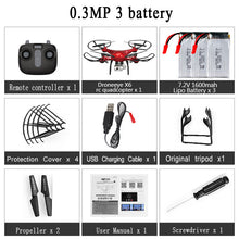 RC Drone Quadcopter With 1080P Wifi FPV Camera RC Helicopter 20-25min Flying Time Professional Dron 720p Quadcopter Drone