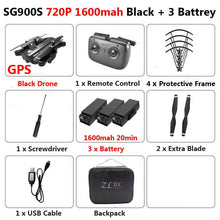 SG900-S SG900 Profissional Drone with Camera 1080P 4K HD GPS WiFi FPV 20Min Flight Time Wide Angle RC Quadcopter Helicopter Toys