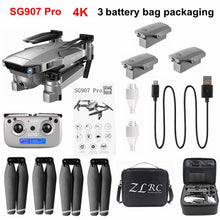 SSTI-VSG SG907 Pro GPS Drone with 4K HD Adjustment Camera Wide Angle 5G WIFI FPV RC Quadcopter Professional Foldable Dron E520S