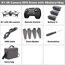 VISUO ZEN K1 GPS RC Drone with 4K Wide-Angle HD Dual Camera 5G WiFi FPV Brushless Drones Quadcopter 50 Times Zoom 28 Mins VS F11