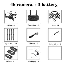 SHAREFUNBAY R11 drone 4k HD wide-angle camera 1080P WIFI FPV drone height hold video recording gesture photo drone with camera