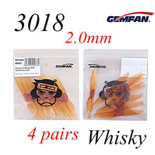 Gemfan Hurricane 3018 3x1.8 3 Inch 2-Blade Propeller 1.5mm /2.0mm Hole T Mount for RC Drone FPV Racing Toothpick Frame