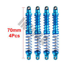 Oil Adjustable 80mm 90mm 100mm 110mm 120mm Metal Shock Absorber Damper for 1/10 RC Car Parts Truck Crawler Axial SCX10 TRX4 D90