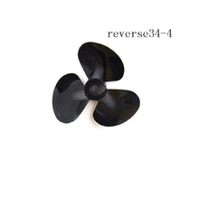 1PCS RC Boat Three Blades Paddle Nylon Boat Propeller Positive & Reverse Screw RC Boat Propeller 12 SIZE