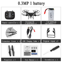RC Drone Quadcopter With 1080P Wifi FPV Camera RC Helicopter 20-25min Flying Time Professional Dron 720p Quadcopter Drone