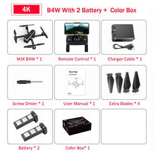 MJX Bugs 4W B4W Brushless RC Drone with Camera 4K 5G WIFI FPV GPS Ultrasonic Optical Flow Positioning Drone Foldable Quadcopter