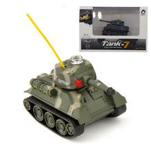 Mini 4CH Radio RC VS Tank Remote Control Pocket Truck R/C Toys Turret Rotation Stryker LED Light Kid Military Fast Running