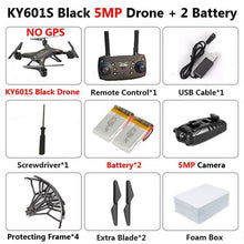 KY601G KY601S Professional Drone with Camera 4K HD 5G WiFi GPS FPV Remote Control Distance 2KM RC Quadcopter Helicopter Kid Toys