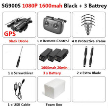 SG900-S SG900 Profissional Drone with Camera 1080P 4K HD GPS WiFi FPV 20Min Flight Time Wide Angle RC Quadcopter Helicopter Toys