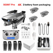 SSTI-VSG SG907 Pro GPS Drone with 4K HD Adjustment Camera Wide Angle 5G WIFI FPV RC Quadcopter Professional Foldable Dron E520S