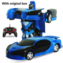 New Rc Car Deformation 2 in 1 RC Car Driving Sports Cars drive Deformation Robots Models Remote Control Car RC Fighting Toy Gift