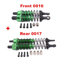 Aluminum oil filled Front&Rear Shock Absorber 0016 0017 For 1/12 WLtoy 12428 12423 RC Car Crawler Short Course Truck Upgrad Part