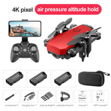 Mini Drone LF606 4K HD Camera Foldable Quadcopter One-Key Return FPV Drones Follow Me RC Helicopter Quadrocopter Kid's Toys