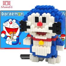 MUMUELI Mini Assembly DIY Japan Anime Figure Cute 3D Building Model Kit Blocks for Children Kids Resin Toys Collection DTSET-4