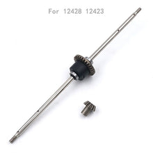Wltoys 12428 12423 RC Car all upgrade metal parts RC truck Front Rear Differential Gear 12428-0011/0012/0013/0014 12428 parts