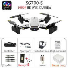 дрон 4K SG700 S mini Drone dron helicopter Remote Control 4CH WiFi Optical Flow Dual Camera Quadcopter Drones