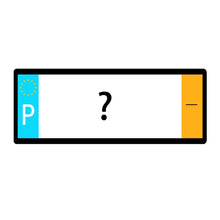 1Pcs RC Custom License Plate Metal Frame Strength Waterproof for 1:10 Tamiya CC01 Axial Scx10 Traxxas Trx-4 Trx4 Crawler Car