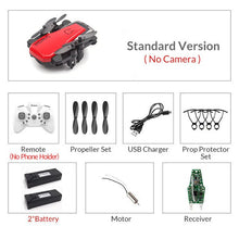 D2 LF606 D9 Foldable Mini Drone With RC Quadrocopter With Camera HD Quad-Counter With High Hold RC Helicopter Kid's Toys