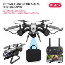 Drone KY909 HD 4K WiFi video live fpv drone light flow keep height quad-axis aircraft one-button take-off drone with camera