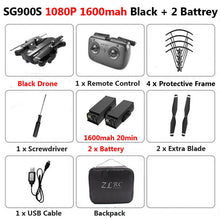 SG900-S SG900S GPS Foldable Profissional Drone with Camera 1080P HD Selfie WiFi FPV Wide Angle RC Quadcopter Helicopter Toys F11