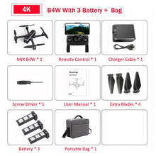 MJX Bugs 4W B4W Brushless RC Drone with Camera 4K 5G WIFI FPV GPS Ultrasonic Optical Flow Positioning Drone Foldable Quadcopter