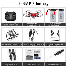 RC Drone Quadcopter With 1080P Wifi FPV Camera RC Helicopter 20-25min Flying Time Professional Dron 720p Quadcopter Drone
