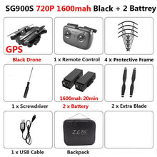 SG900-S SG900 Profissional Drone with Camera 1080P 4K HD GPS WiFi FPV 20Min Flight Time Wide Angle RC Quadcopter Helicopter Toys