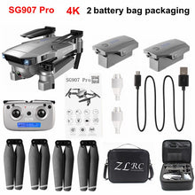 SSTI-VSG SG907 Pro GPS Drone with 4K HD Adjustment Camera Wide Angle 5G WIFI FPV RC Quadcopter Professional Foldable Dron E520S