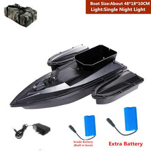 Free Bag Fixed Speed Cruise Function Remote Control RC Fishing Bait Boat 2 Motors 500M RC Nest boat finder With Dual Night Light